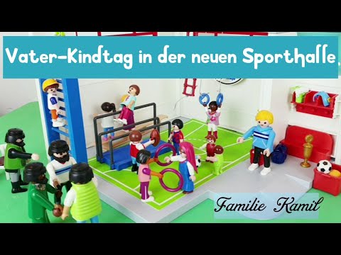 Vater Kindtag in der neuen Sporthalle ¦ Playmobil Filme islamische Zeichentrickfilme