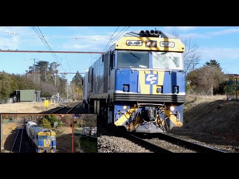 Australian Trains - SSR 's #1845 Freight Service at Blackheath