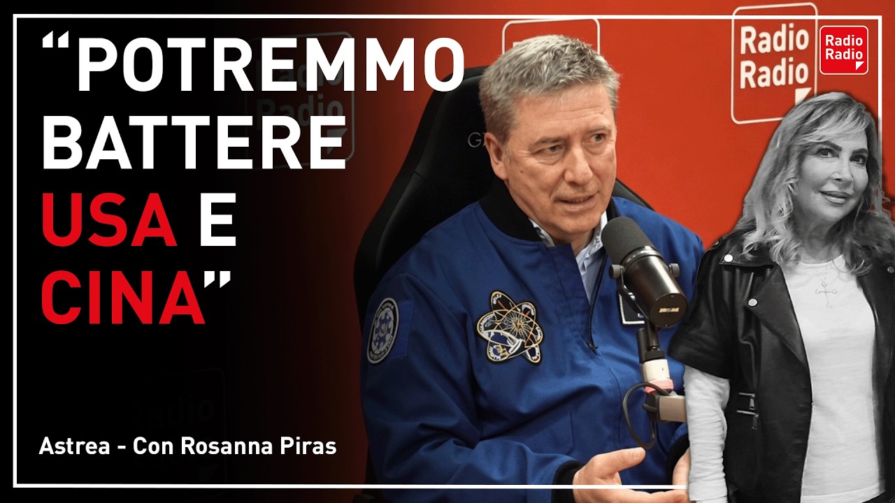 "L'ITALIA PUÒ PORTARE IL 1° MODULO ABITATIVO SULLA LUNA, BATTENDO USA E CINA" | Gen. Roberto Vittori