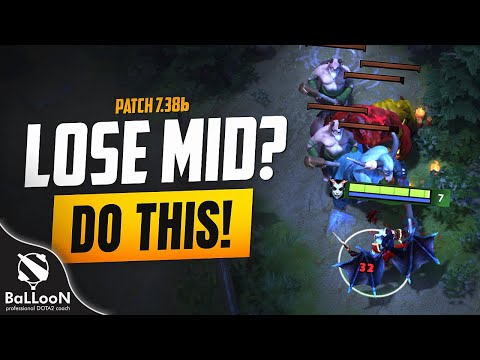 How to Play Mid after LOSING Lane - Midlane Guide Dota 2