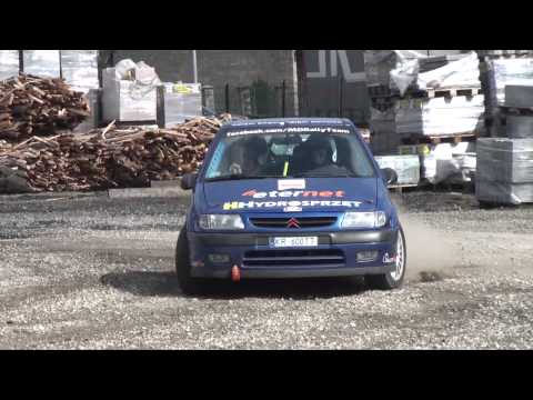 Mech Daniel / Bubula Dominik - Citroen Saxo VTS - 1 runda MOR w KJS Rzeszów 29-03-2015