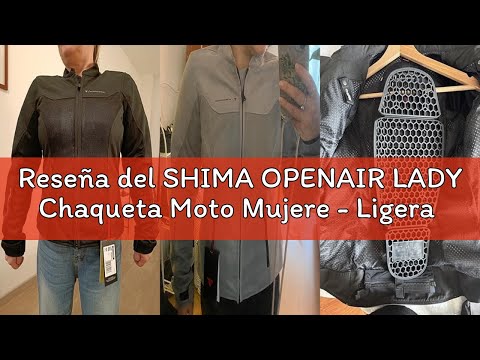 Reseña del SHIMA OPENAIR LADY Chaqueta Moto Mujere - Ligera y Transpirable Cazadora Moto Mesh de Ver
