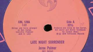 Download lagu Late Night Surrender - Jeree Palmer mp3 Download lagu Late Night Surrender - Jeree Palmer mp3
