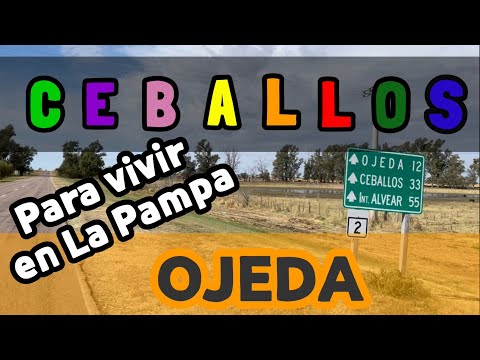 CEBALLOS | OJEDA | La Pampa | donde reina la paz | en moto por Argentina