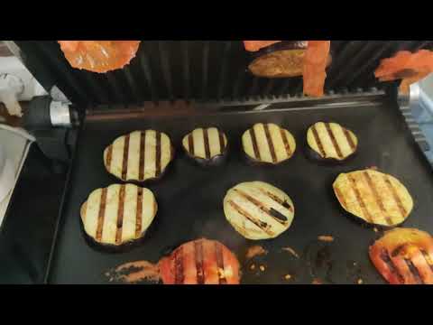 ОБЗОР НА ЭЛЕКТРИЧЕСКИЙ ГРИЛЬ #BORK/ГОТОВИМ СТЕЙК/СОСИСКИ ЯИЧНИЦУ/КОНВЕРТИКИ ИЗ ЛАВАША С СЫРОМ ОВОЩИ