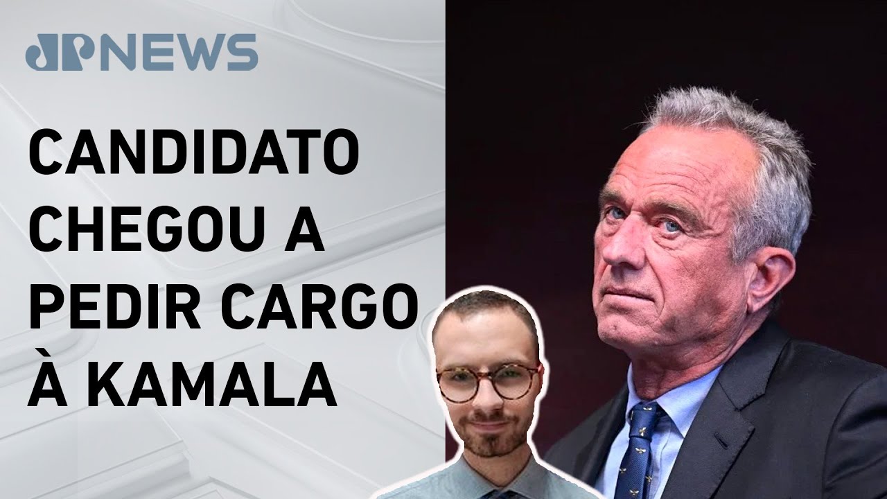 Robert Kennedy Jr. pode apoiar Trump nas eleições presidenciais; Neitzke comenta