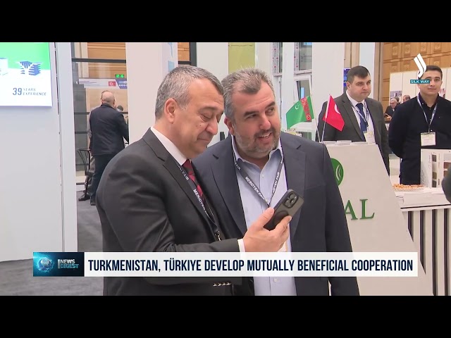 Ашхабадда Түркиянын экспорттун товарларынын көргөзмөсү өтүп жатат