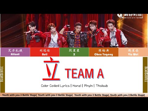 [Youth with you 3][Thaisub] 立 Team A | Battle Stage ⚔️