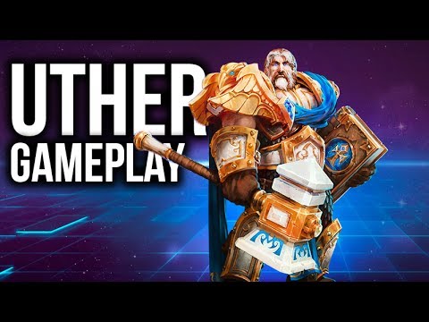 Heroes of the Storm: Uther - Hero Spotlight (Gameplay & Commentary)