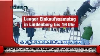 preview picture of video '26.1.2013: 4. Lindenberger Winterfest (Veranstaltungstipp)'