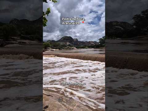 OLHA COMO FICOU A PASSAGEM MOLHADA NA REGIÃO DA PEDRA DA BOCA!!! 😱⛈️ #paraiba #chuvas #pedradaboca