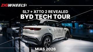 It's the Sealion 7 and Atto 2! BYD Tech Tour at MIAS 2026 | Zigwheels.Ph