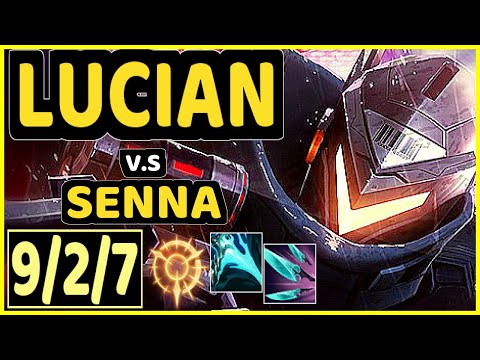 LUCIAN vs SENNA - 9/2/7 KDA BOTTOM ADC GAMEPLAY - BR Ranked MASTER