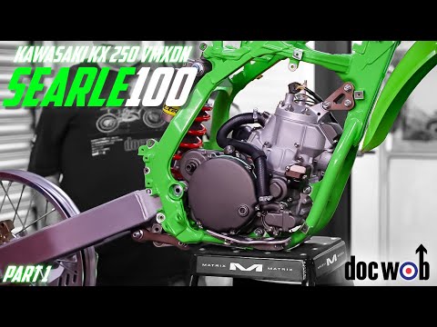 DOCWOB - KX 250 2 Stroke Tommy Searle Bike Build - Part 1