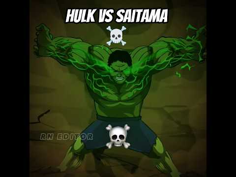 Saitama vs Hulk 💀☠️🔥... ||#saitama #hulk #fananimation #animeedit #edit #animeart
