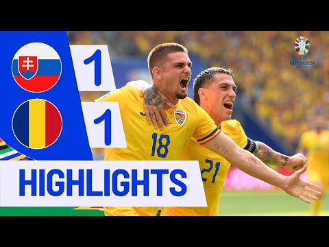 Slovakia vs Romania (1-1) Euro 2024 All GOALS & Extended HIGHLIGHTS | Slovakia vs Romania HIGHLIGHTS