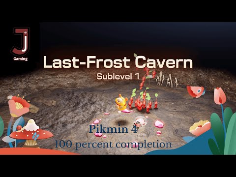 Pikmin 4 Last frost cavern 100 percent walkthrough