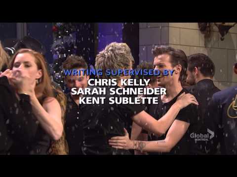 One Direction - SNL (end credits / hug highlight # 2)