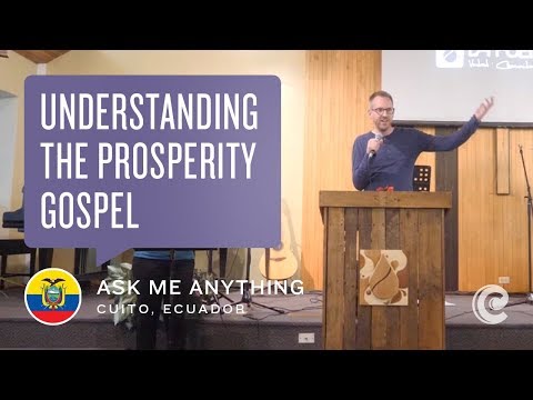 What's Wrong with the Prosperity Gospel?