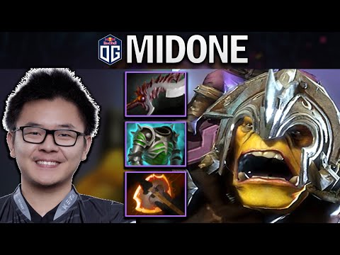 OG.MIDONE ALCHEMIST - BATTLEFURY BUILD - DOTA 2 7.27 GAMEPLAY