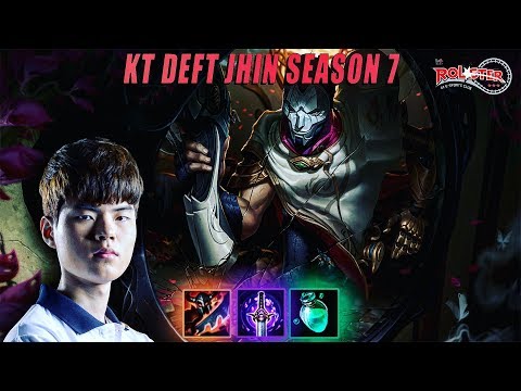 KT Rolster Deft Jhin vs Miss Fortune Season 7 League of Legends Pro Gameplay