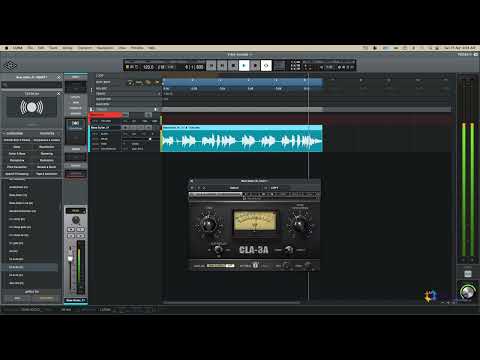 Waves CLA-3A on Bass Guitar