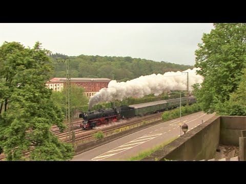 Express steam locomotive 01 150 | A locomotive legend in action