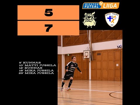 Futsal-Liiga maalikooste: 13.2 2021 Mad Max - GFT 5-7 (4-2)