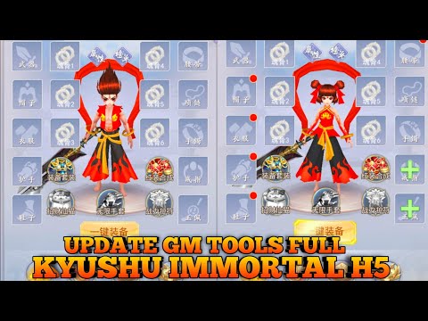 Kyushu Immortal H5 Private Server Gm Tools Full CN
