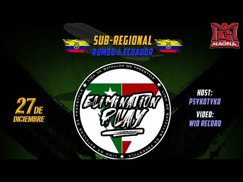 EMILIANO LUNA vs VELAZQUEZ - Semifinal | Magna Battle Sub-Regional Leon 2023  | Elimination Play