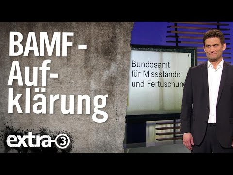 Aufklärungskampf beim BAMF | extra 3 | NDR