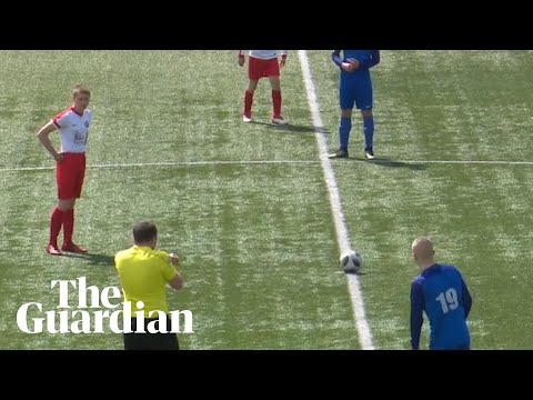 'They're not going to shoot directly from kick-off, are they?'