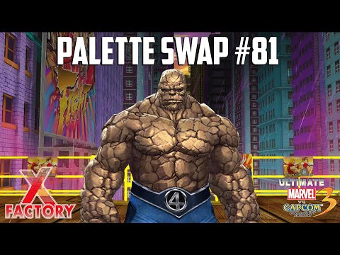 X-FACTORY: Palette Swap #81 | (The Thing, Laura, Servbot, Leon) [YouTube Edit]