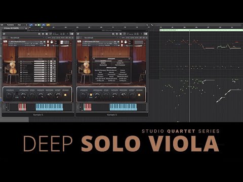 Walkthrough: Studio Quartet Series Solo Viola For Kontakt