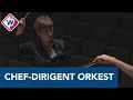 Anja Bihlmaier, de nieuwe chef-dirigent van het Residentie Orkest