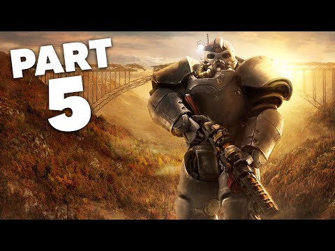 FALLOUT 76 WASTELANDERS Gameplay Walkthrough Part 5 - MORGANTOWN
