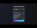 Build A Secure Password Generator HTML CSS JavaScript Project
