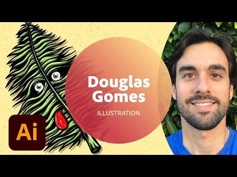 Live Illustration with Douglas Gomes - 1 of 3 | Adobe Creative Cloud
