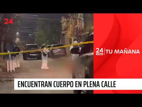 Vecinos encuentran cuerpo de hombre asesinado en pleno pasaje de La Pintana | 24 Horas TVN Chile