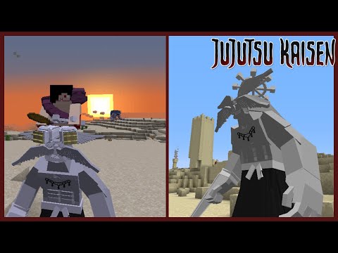 ALL THE BEST CURSED TECHNIQUES! Minecraft Jujutsu Kaisen Mod Episode 4