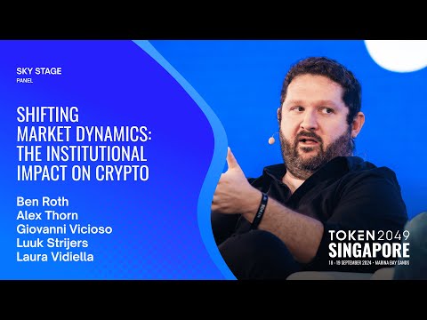 The Institutional Impact on Crypto - TOKEN2049 Singapore 2024