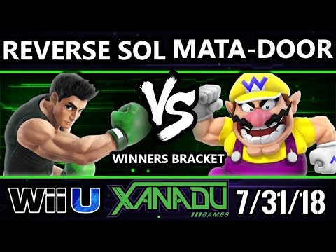 S@X 261 Smash 4 - Reverse Sol (Little Mac) Vs. Mata-Door (Wario) - Wii U Winners Bracket
