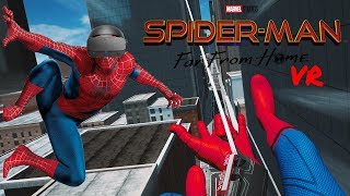 NEW SPIDER-MAN VR! | Spider-man Far From Home VR Experience (Rift S)