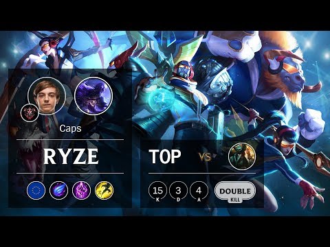 Ryze Top vs Gangplank - EUW Grandmaster Patch 9.7