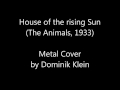 House of the Rising Sun Metal Cover by Dominik ...