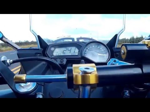 XJ6F BLUE RACING TOP SPEED 249KM/H 0-100 e 0-200