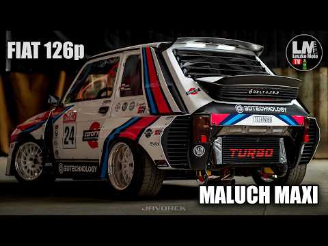 Jedyny taki maluch na świecie !! Fiat 126p 1.3 TURBO delta xs evo2