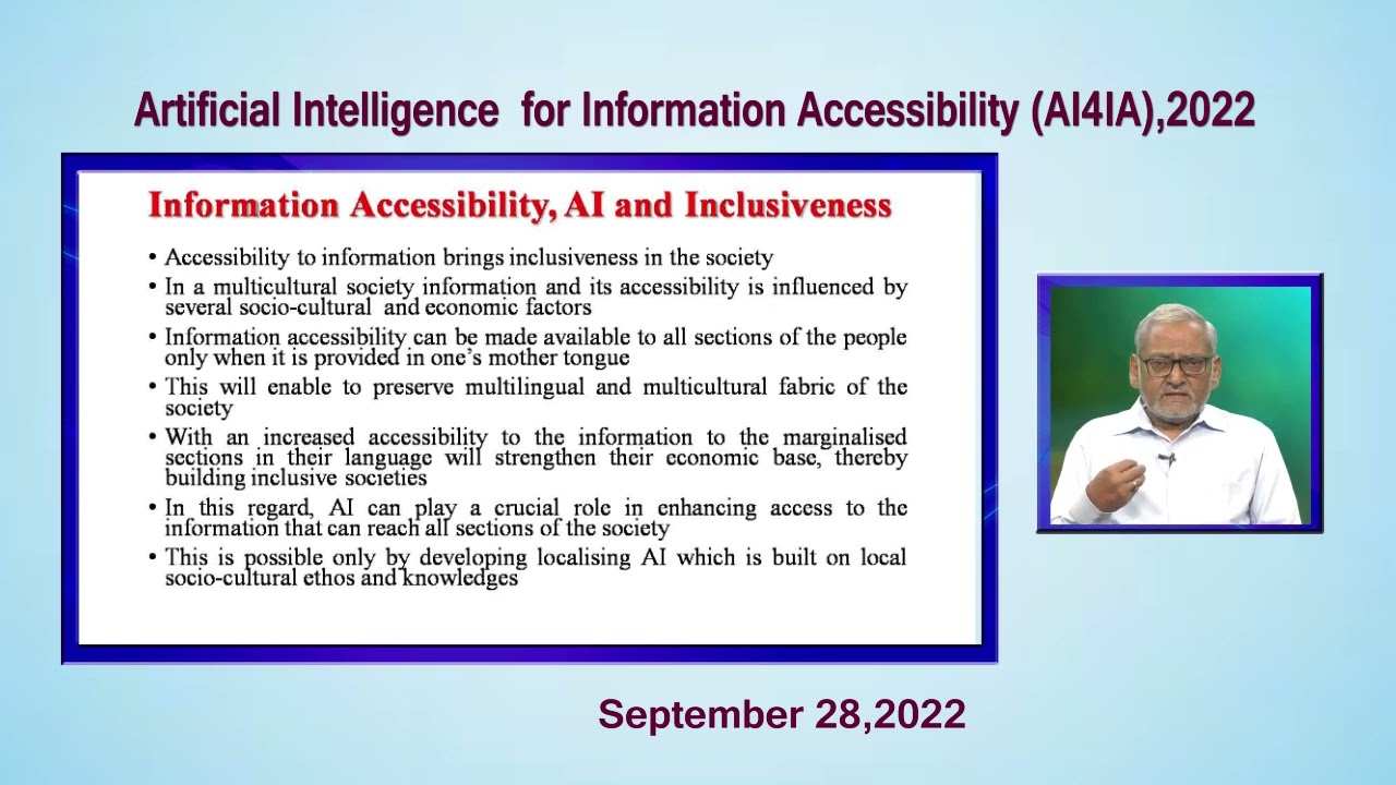 S P Rambhatla - Information Accessibility, Marginality and Localised AI