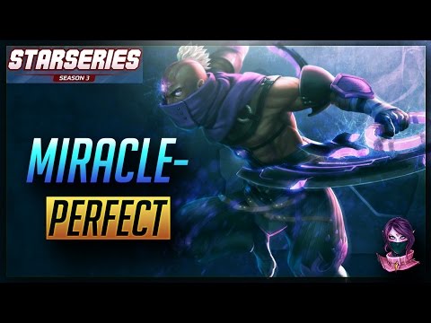 Miracle- PERFECT Anti-Mage Midlane NEW META Grand Final Starladder 2017 Highlights Dota 2