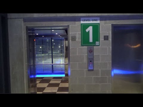 FROZEN Kone EcoSpace Elevators | Eastwood Towne Center Parking Garage | Lansing, MI